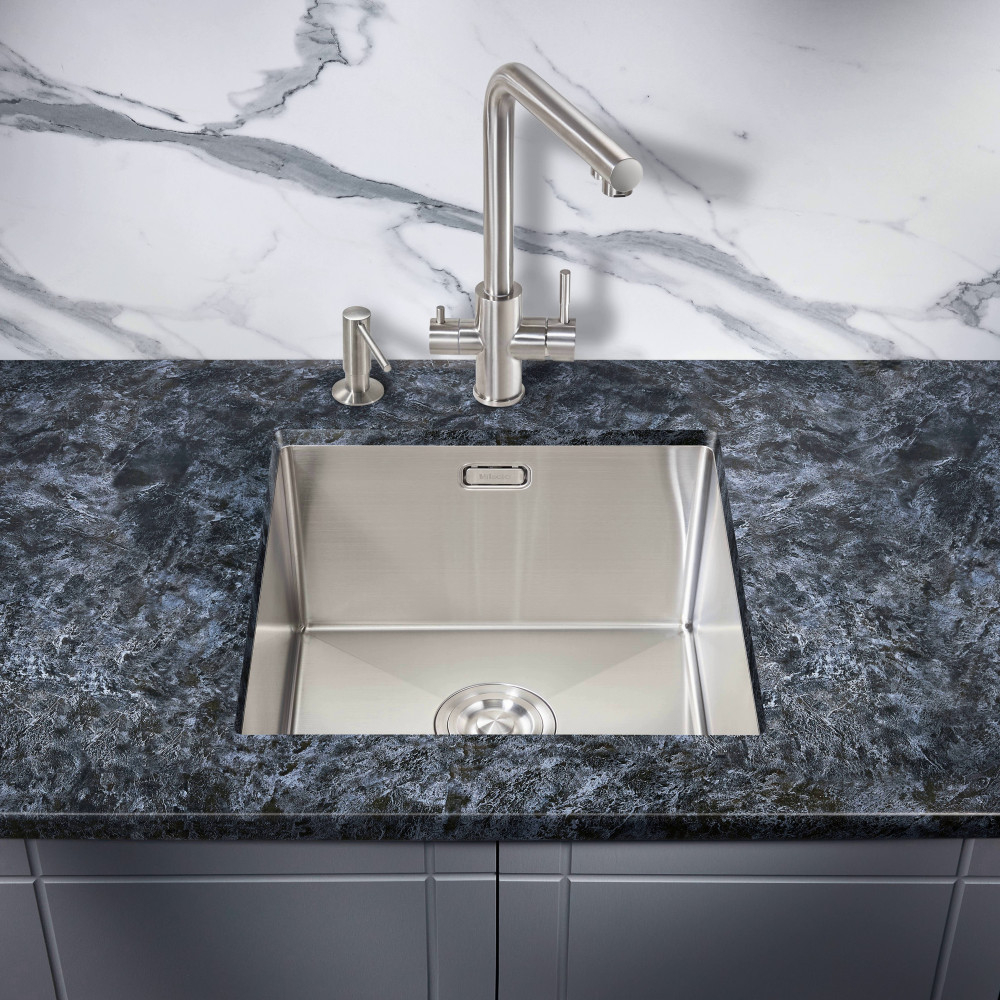 Мойка для кухни MILACIO Denia 44 Steel MC.77430 сталь нержавеющая