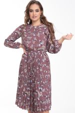 Платье Эмили хит (гофре, флер) Diolche