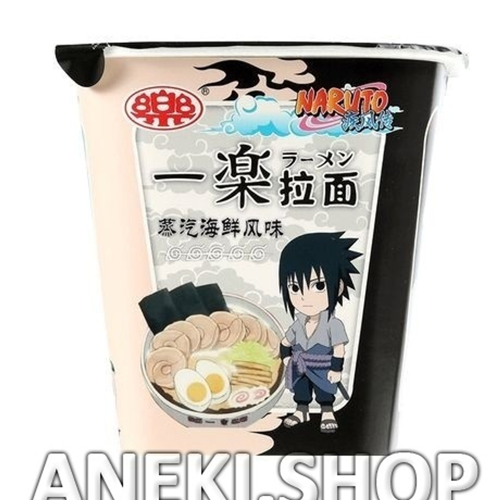 Лапша со вкусом морепродуктов 90 г Naruto "Учиха Саске"
