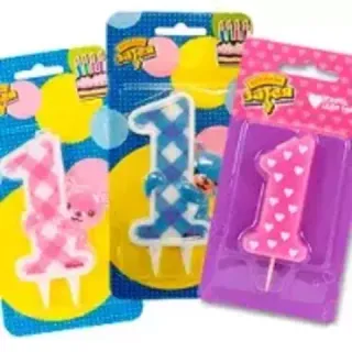 Цифры 1 (для мальчика и девочки)