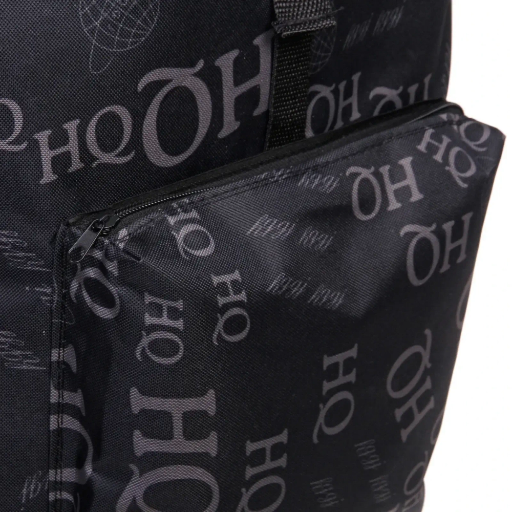 Тележка хозяйственная с сумкой (100*40*35см, колеса 21см,грузоподъемность до50 кг) HQ черная