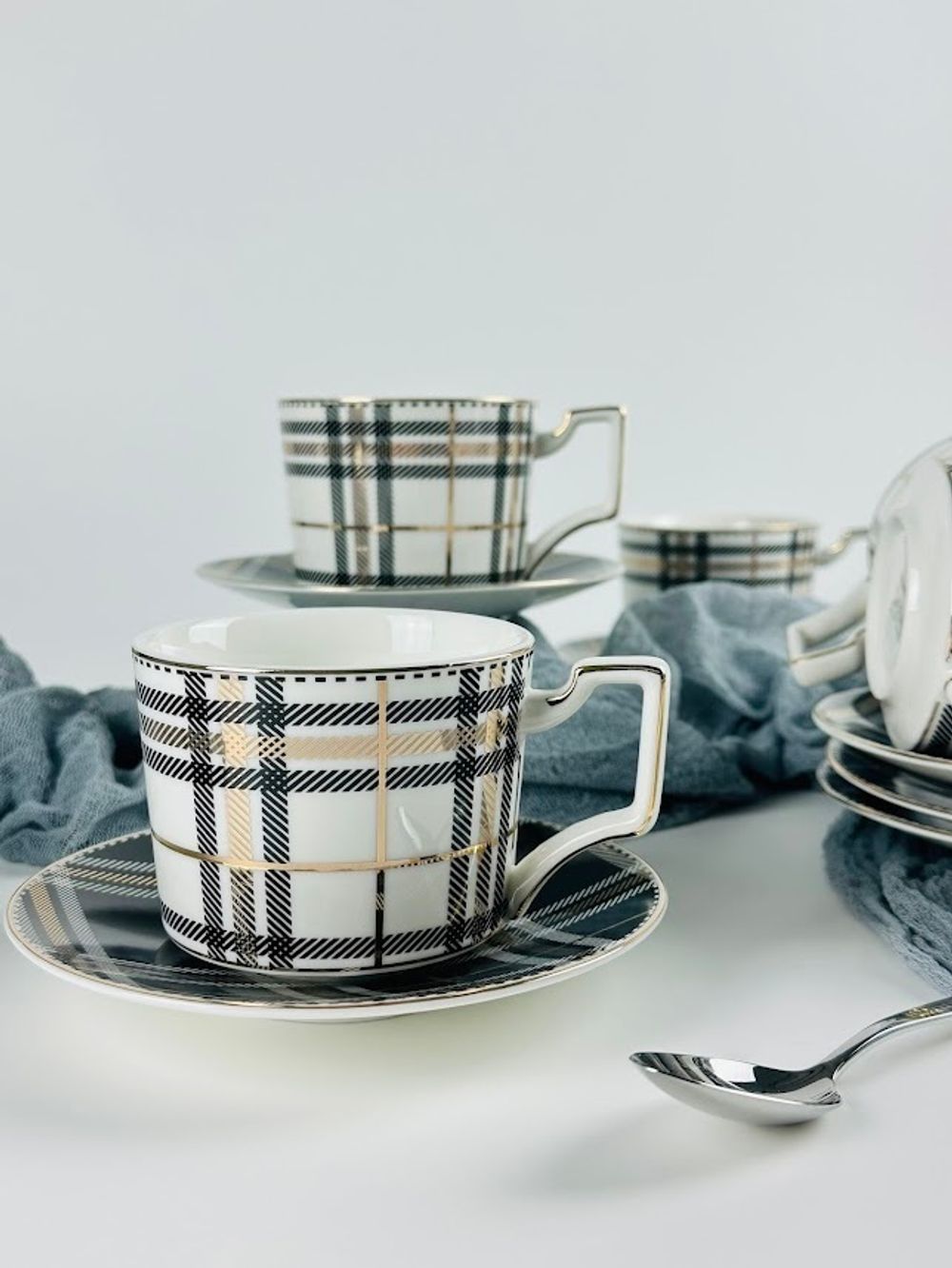 Lenardi 244-069 Чайный набор 12пр. 280мл в под.уп.(х8)Фарфор