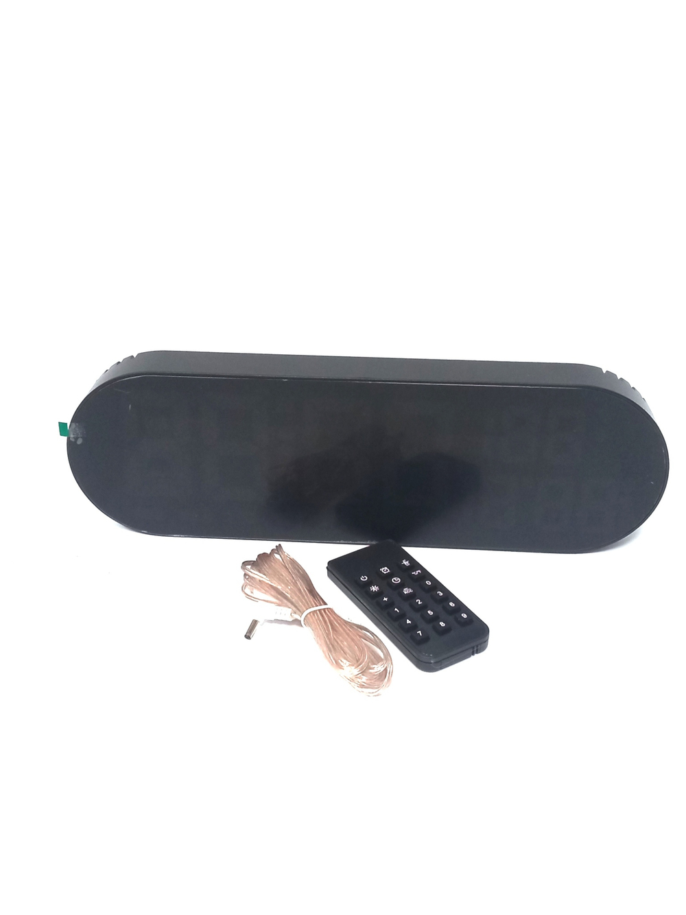 Часы-будильник VST-913Y C`/календарь,USB питание, черный корпус.