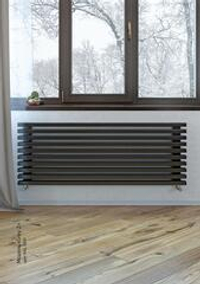 Дизайн-радиторы Grey 380мм с нижним подключением