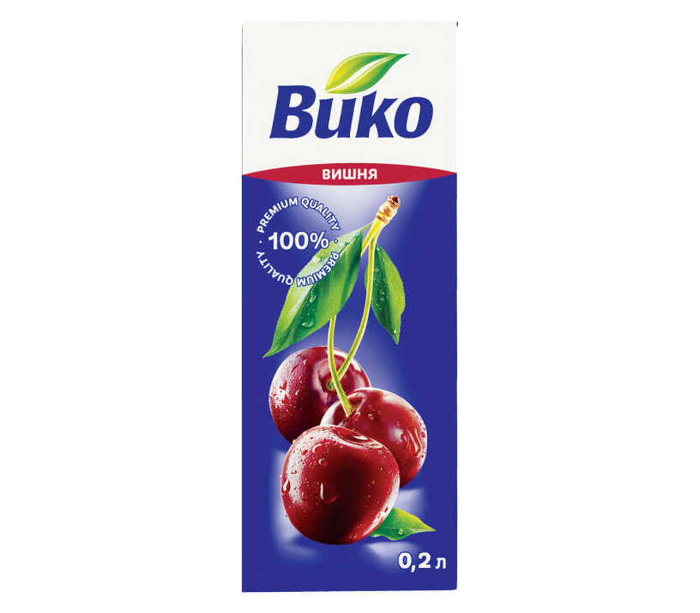 Вико Сок 0,2л нектар Вишневый освет.