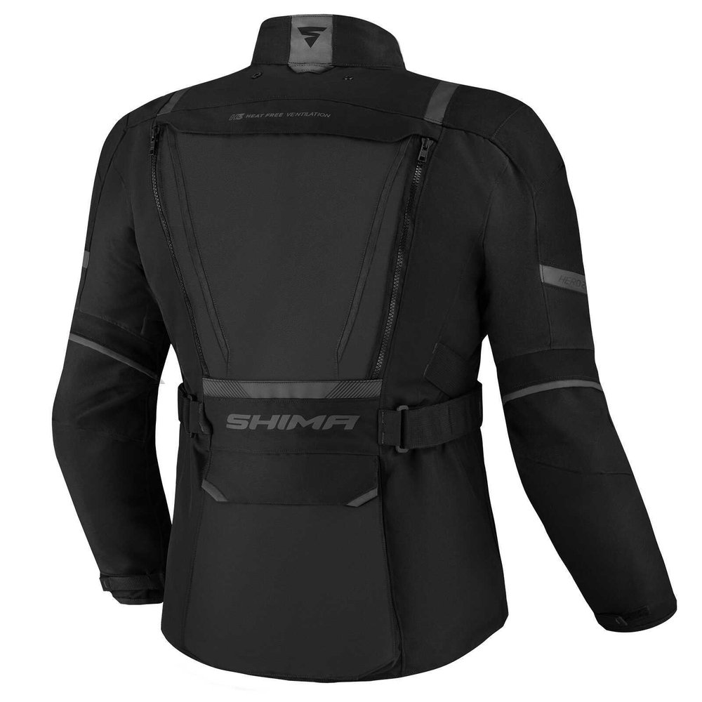 Мотокуртка туристическая SHIMA HERO 2.0 MEN BLACK