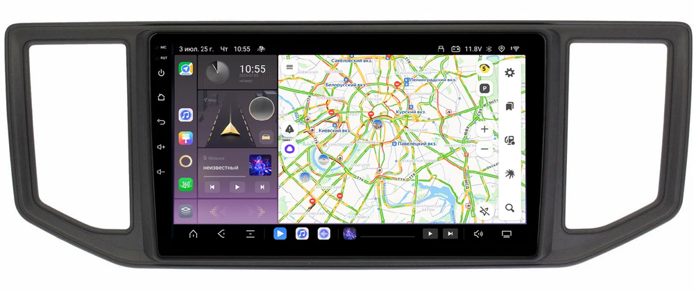 Магнитола для Volkswagen Crafter 2017+ - Kuberg QLed, Android 13, TS20, CarPlay, SIM-слот