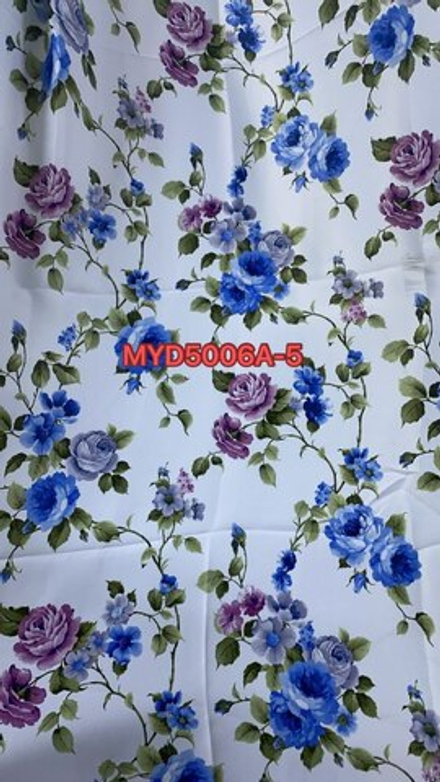 Портьерная ткань Blackout атлас с цветами арт. MYD5006A col. 5 (высота 280 см, Турция)