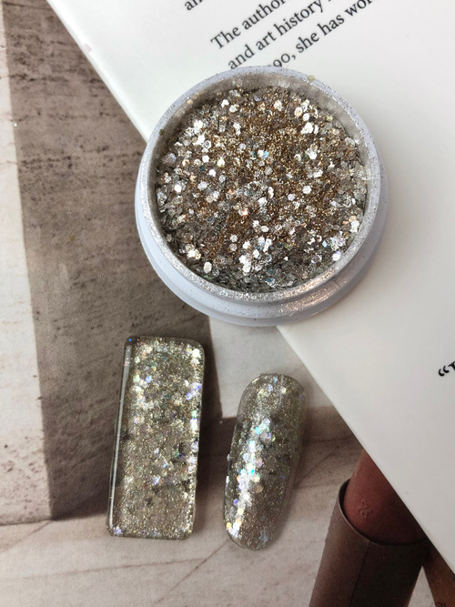 IBDI Глиттер SILVER SHINE 05