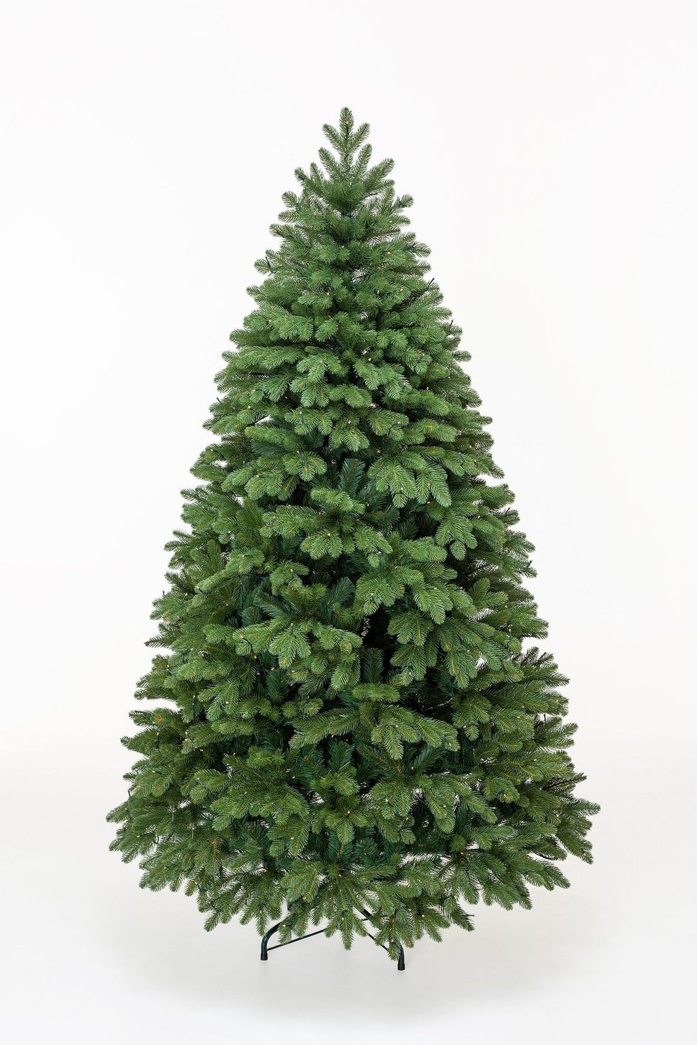 Ель с гирляндой встроенной «Парижанка» (Литая+пвх) 120 см / 1.2 м