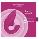 Бесконтактный клиторальный стимулятор Womanizer Blend, малиновый
