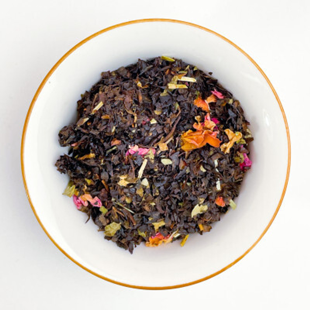 Черный чай BERRY-TEA "Дикая вишня"  | 18гр под стакан | Эконом