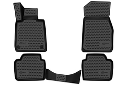 Коврики в салон для BMW 3 Series (VI, VIr) F30, 2011-2020, 4 шт. (Повышенная устойчивость, повышенная износос FORMAT.3D.05.31.210K