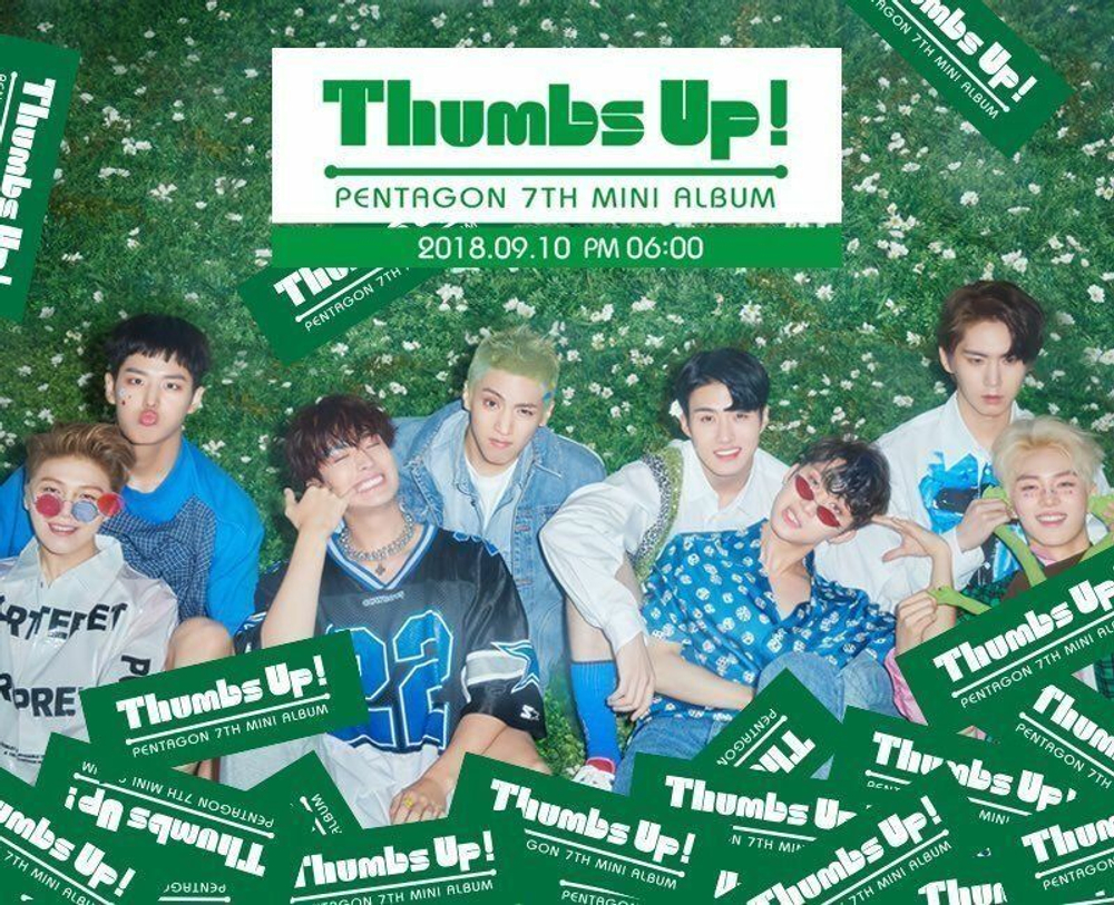 Альбом Pentagon - THUMBS UP! 7th Mini Album