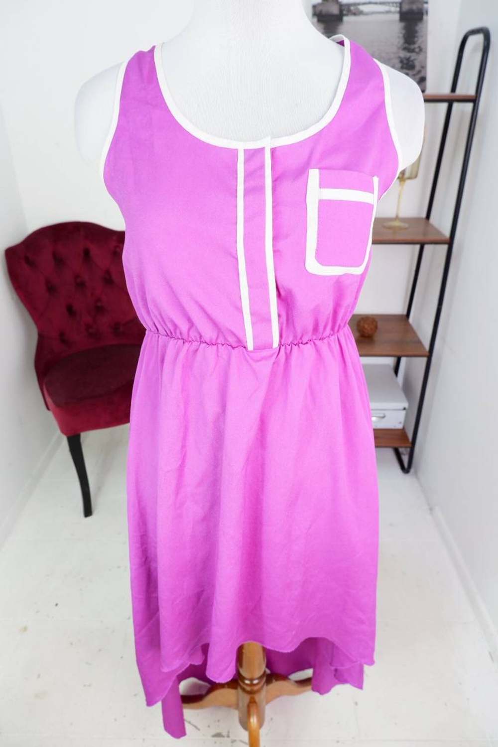 Платье Costa Blanca яркого цвета, маркировка L, визуально на 48 размер