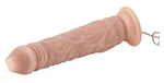 Телесный вибромассажер Lovely Lord - 21,5 см. (Цвет: телесный)