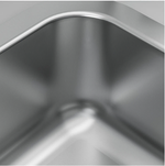 Встраиваемая раковина IKEA BOHOLMEN (БУХОЛЬМЕН), Нержавеющая сталь, 47x30 см