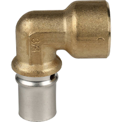 Угольник-переходник с внутренней резьбой   3/4"х20