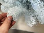 Искусственная белая елка «Радужная» (пвх) 210 см / 2.1 м