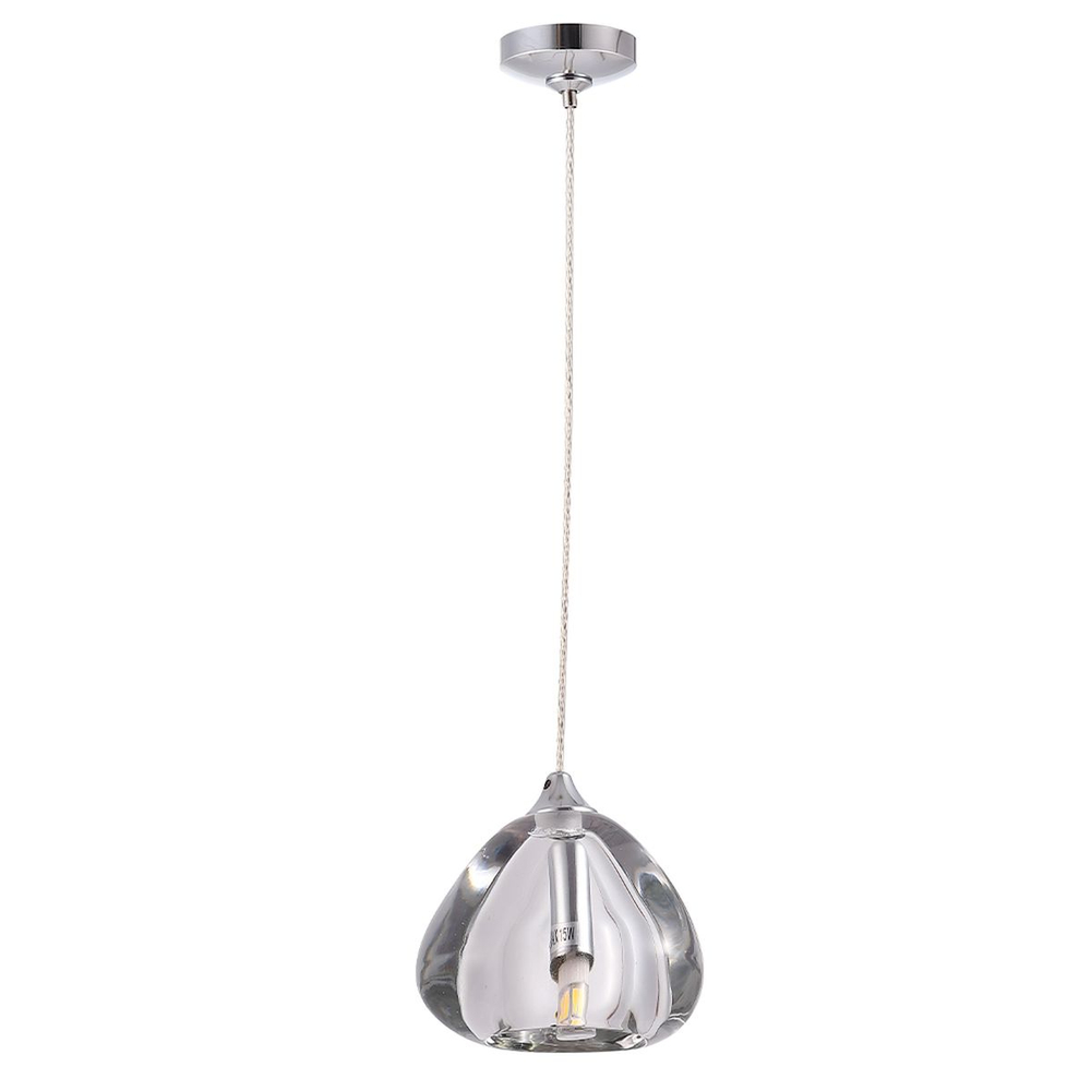Подвесной светильник Crystal Lux VERANO SP1 TRANSPARENT