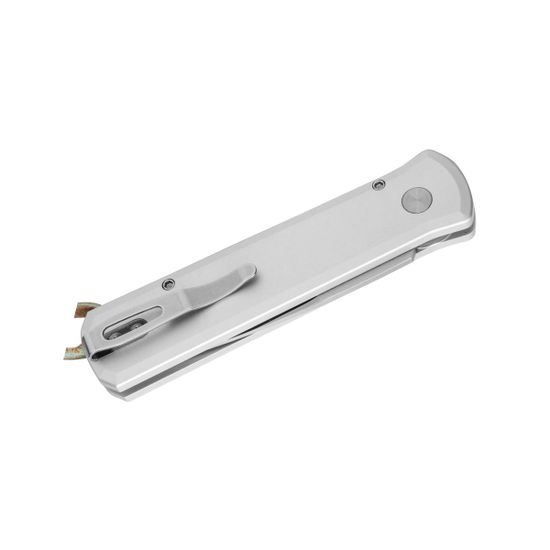 Складной нож Pro-Tech GODSON 7GSD-1 c клинком из стали 154CM, рукоять алюминий / Кожа