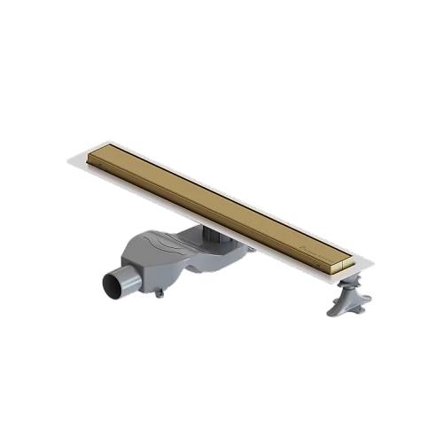 Душевой лоток Boheme Premium Linear 60 золото матовое