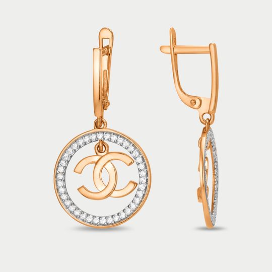 Серьги золотые