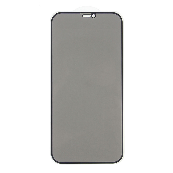 Защитное стекло анти-шпион для iPhone 12 Pro Max, 2,5D Full Glue