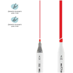 Скейтчмаркеры 6 шт. флуоресцентные цвета, двусторонние ПВХ-бокс (Meshu)