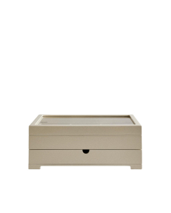 Zara Home Шкатулка изо льна, цвет белый, 36 см