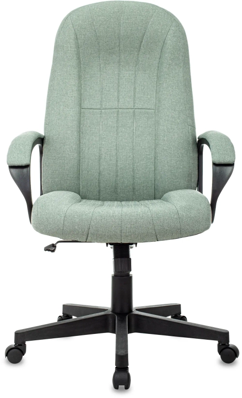 Кресло руководителя Бюрократ T-898 зеленый 38-407 крестов. пластик