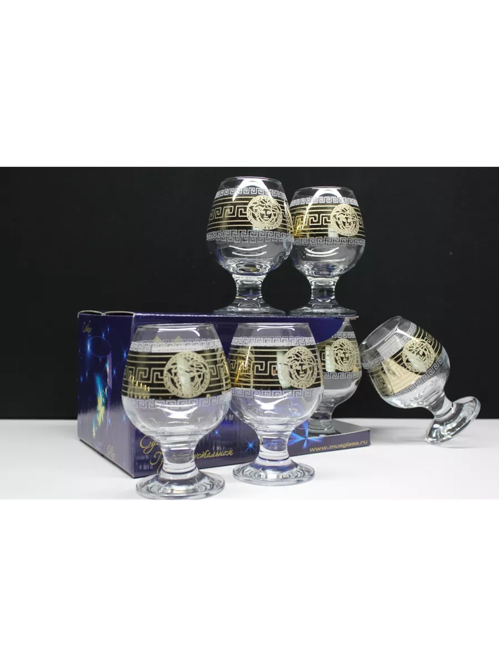 Бокалы для коньяка и бренди 6 шт 250 мл