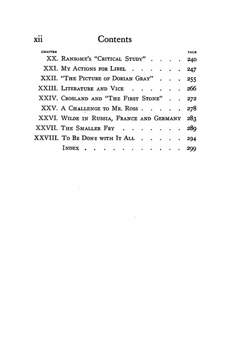 Oscar Wilde and myself | A.B. Douglas