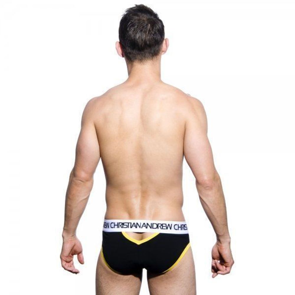 Мужские трусы брифы черные Andrew Christian Werrgin Brief With Show-It Technology  15570