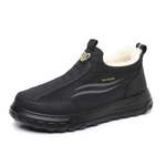 CHENGSHILUOTUO Elderly Insulated Shoes Men"s