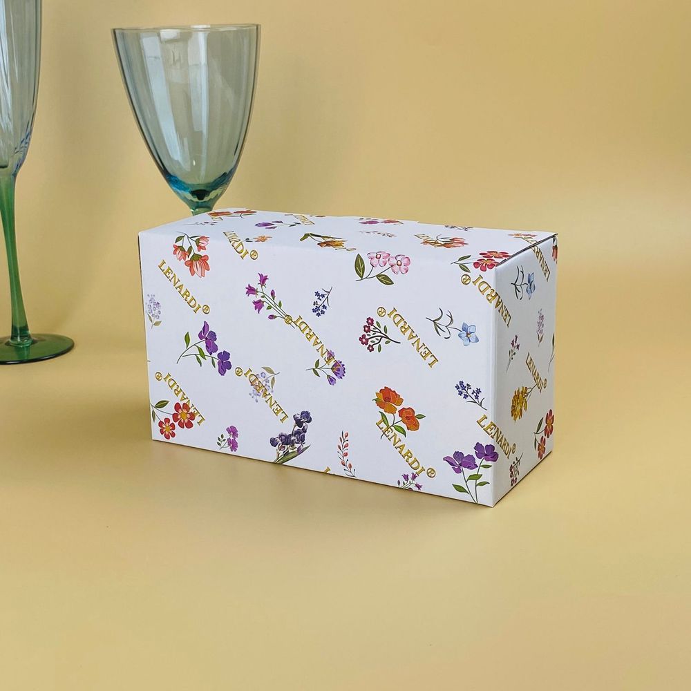 Lenardi 109-227 Соусник с блюдцем КРОКУС в под.уп.(х12)Фарфор