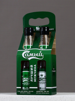 Подарочный набор «Самый лучший мужчина», гель для душа и шампунь для волос, 2×250 мл, Чистое счастье