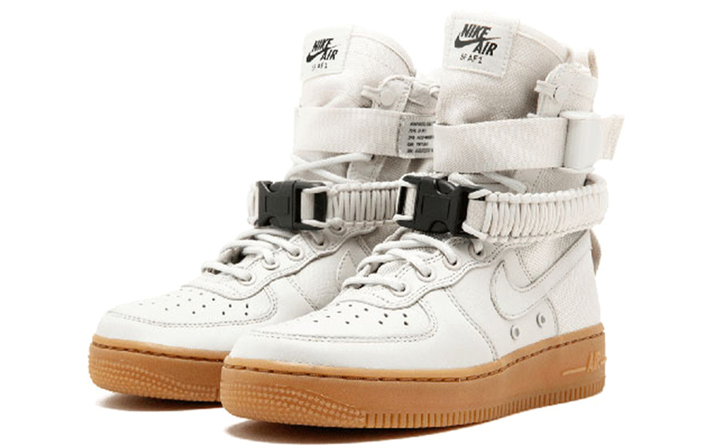 Кроссовки Nike Air Force 1 Light Bone (Женская размерная сетка)