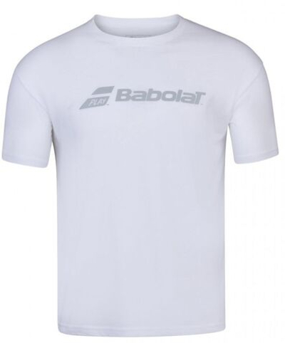 Футболка для мальчика теннисная Babolat Exercise Tee Boy - white