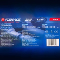 Набор адаптеров (4 предмета) Forsage F-4048