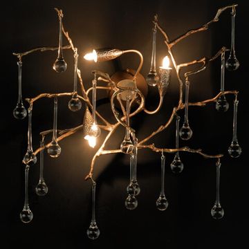 Бра 3*G9 10067/3W GB тёмное золото Bijout LOFT IT