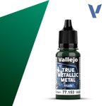 Vallejo True Metallic Metal - Beetle Green (Shade)