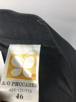 Юбка чёрная 46 размер