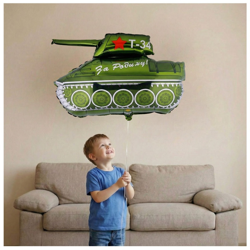 Шар фигура "Танк Т-34"