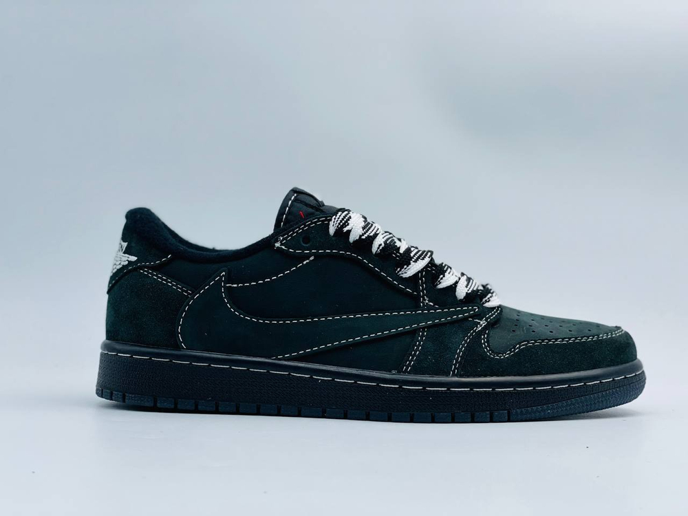 Кроссовки Nike Air Jordan 1 Low x Travis Scott Black Phantom