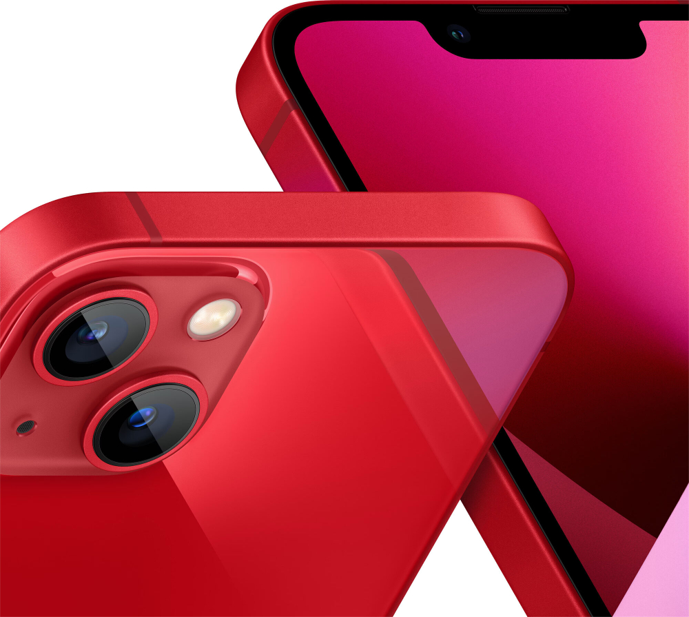 Смартфон Apple iPhone 13 512 ГБ, Dual: nano SIM + eSIM, (PRODUCT)RED