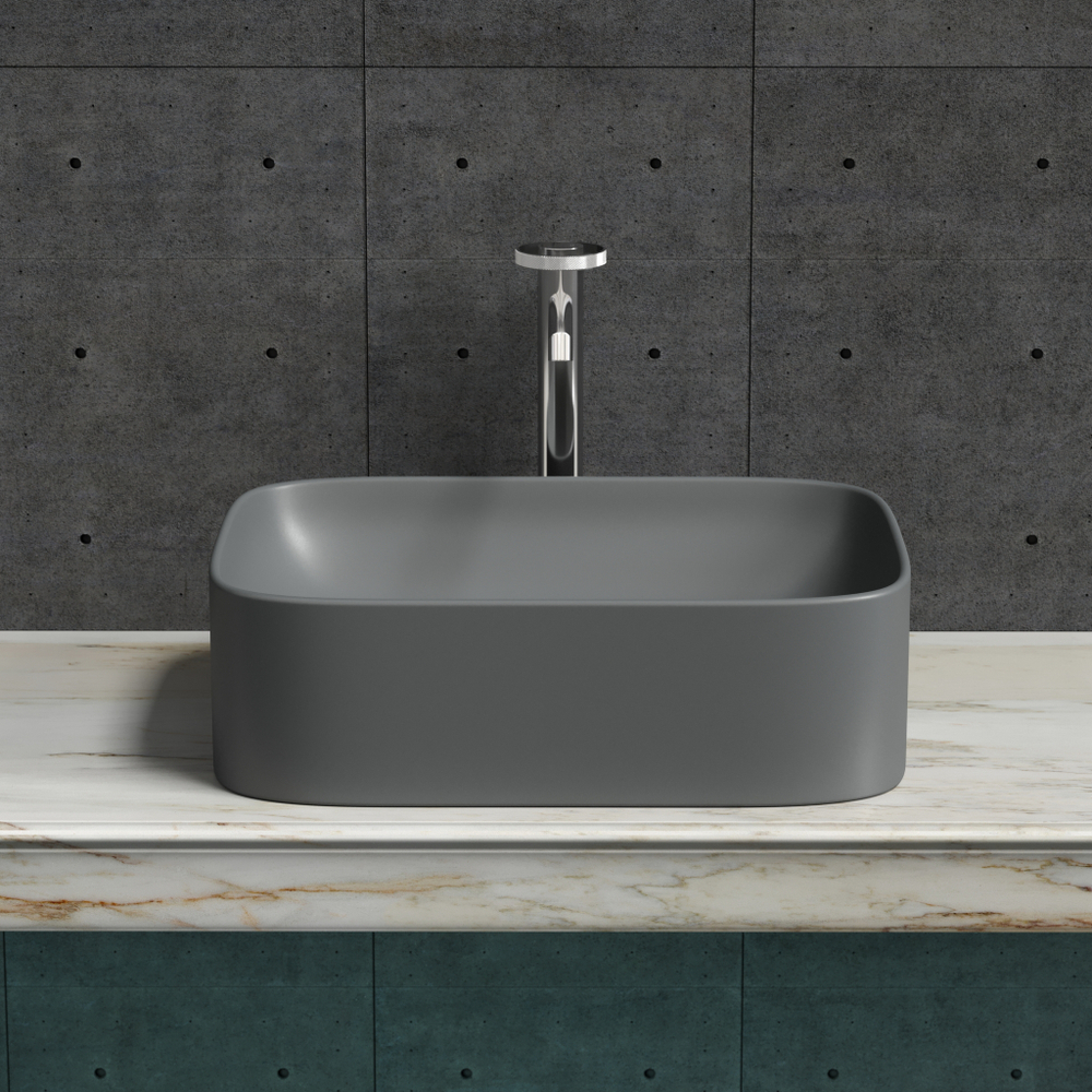 Раковина Ceramica Nova Element 50 см CN6052MDH темный антрацит