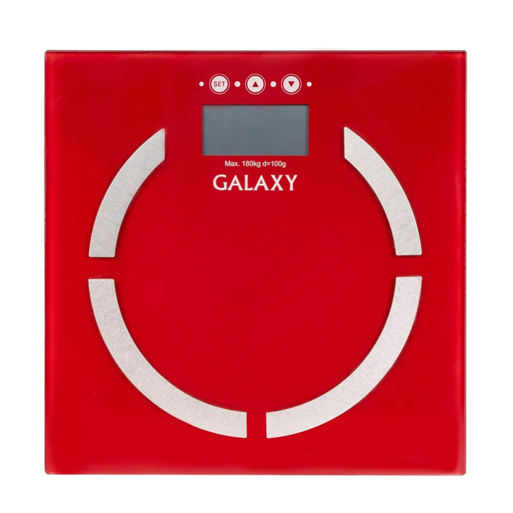 Весы напольные Galaxy GL-4851, красный