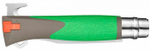 Нож Opinel  Specialists Explore 12 зеленый с огнивом