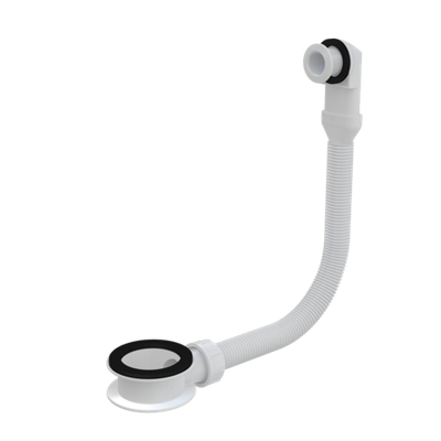 Слив-перелив A328B для умывальника пластик